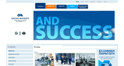 Desktop Screenshot of grecianmagnesite.com